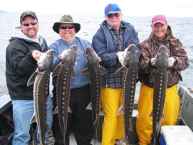 Astoria Sturgeon Fishing